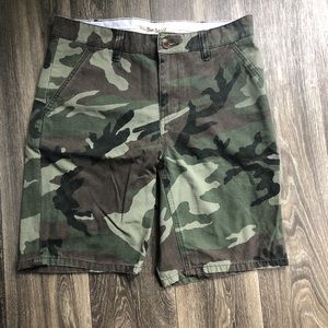 Army cargo shorts